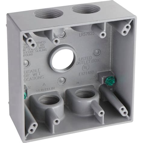 hubbell weatherproof electrical box